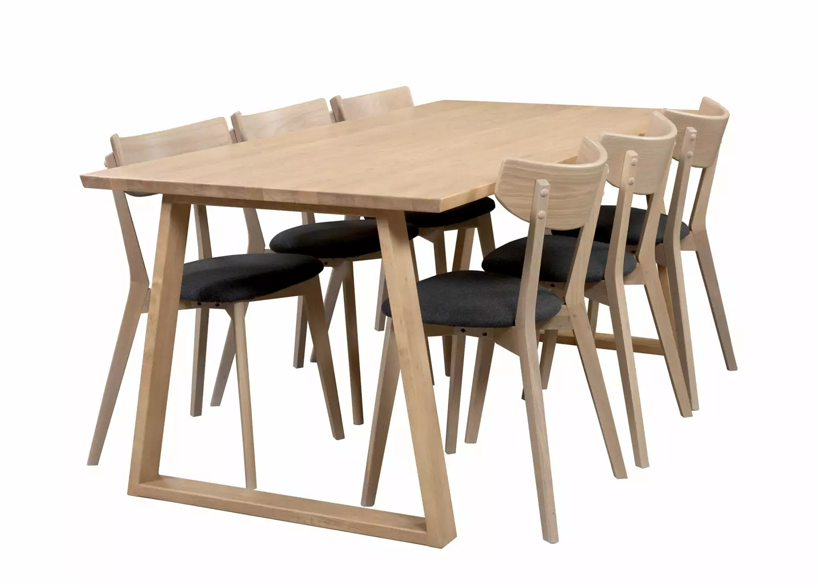 Anttiina Oy SWING/AMI 6 Hengen Ruokailuryhmä Puujalalla 4 Anttiina Oy SWING/AMI 6 Hengen Ruokailuryhmä Puujalalla - Image 4