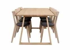 Anttiina Oy SWING/AMI 6 Hengen Ruokailuryhmä Puujalalla 11 Anttiina Oy SWING/AMI 6 Hengen Ruokailuryhmä Puujalalla -Huonekalu kauppa Swing Ami rr 1 6 koivu t.harmaa 3