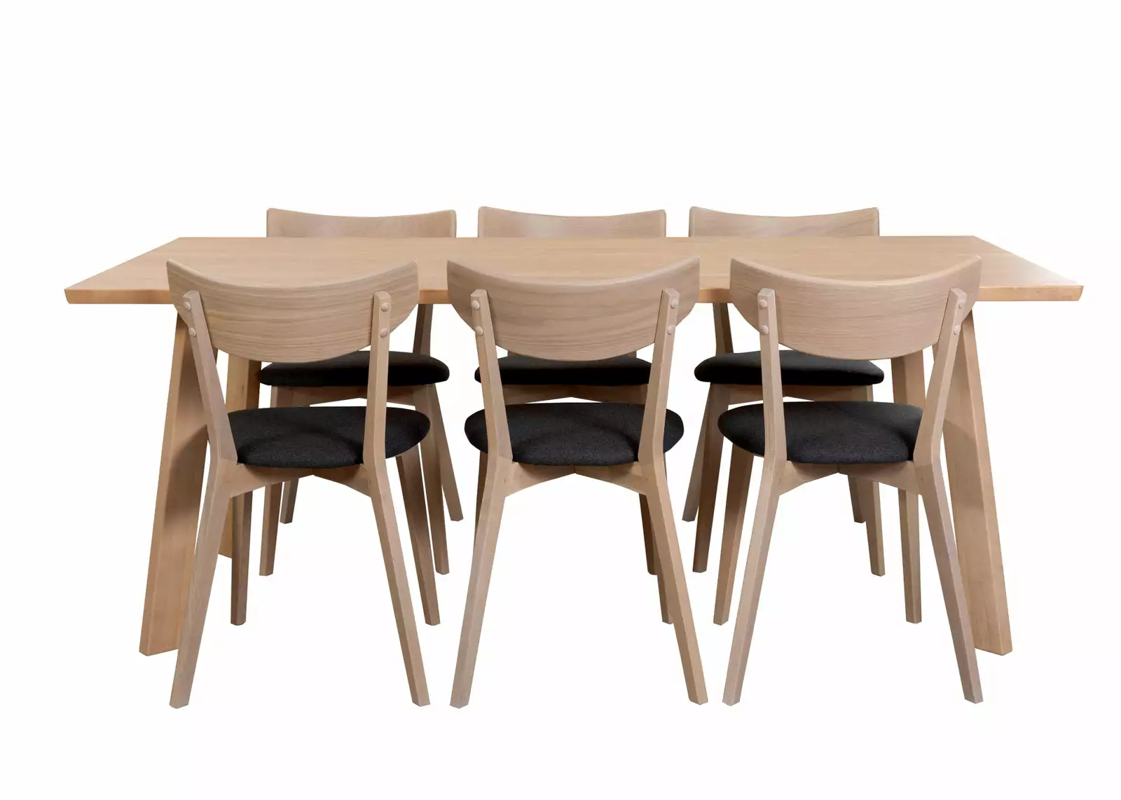 Anttiina Oy SWING/AMI 6 Hengen Ruokailuryhmä Puujalalla 3 Anttiina Oy SWING/AMI 6 Hengen Ruokailuryhmä Puujalalla - Image 3