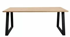 Anttiina Oy SWING Ruokapöytä Puisilla Viistejaloilla -Huonekalu kauppa Swing ruokapoyta puujalalla koivu musta 3