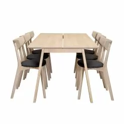 Anttiina Oy TANGO/AMI 6 Hengen Ruokailuryhmä 8 Anttiina Oy TANGO/AMI 6 Hengen Ruokailuryhmä -Huonekalu kauppa Tango Ami rr valkovahattu