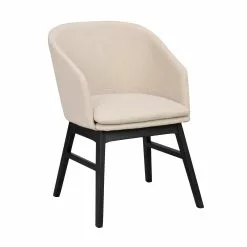 Rowico AB WINDHAM Tuoli -Huonekalu kauppa Windham tuoli beige musta 120667 1