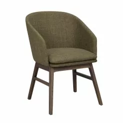 Rowico AB WINDHAM Tuoli -Huonekalu kauppa Windham tuoli vihrea ruskeatammi 120662 1