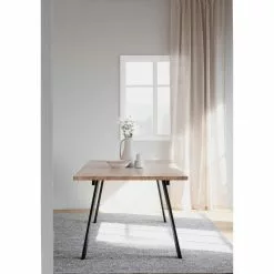 Rowico AB WINNIPEG Ruokapöytä 200 X 100 Cm -Huonekalu kauppa Winnipeg poyta 200x100 valkotammi musta 119840 miljoo