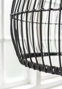 Las Salinas Small Musta Rottinkivalaisin -Huonekalu kauppa ml 521865 hanging lamp las salinas detail 1 1