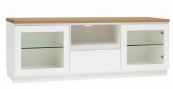 Leo-Matti Ojala Oy VIIVA Tv-taso 137 Cm NO 19 -Huonekalu kauppa viiva tv 137 lasiovet avo ltk sokkeli tammi