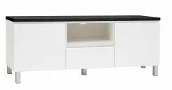 Leo-Matti Ojala Oy VIIVA Tv-taso 137 Cm NO 18 32 Leo-Matti Ojala Oy VIIVA Tv-taso 137 Cm NO 18 -Huonekalu kauppa viiva tv 137 puuovet avo ltk alumiinijalat musta