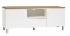 Leo-Matti Ojala Oy VIIVA Tv-taso 137 Cm NO 18 20 Leo-Matti Ojala Oy VIIVA Tv-taso 137 Cm NO 18 -Huonekalu kauppa viiva tv 137 puuovet avo ltk alumiinijalat tammi