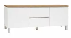 Leo-Matti Ojala Oy VIIVA Tv-taso 137 Cm NO 13 -Huonekalu kauppa viiva tv 137 puuovet ltk alumiinijalat tammi