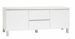 Leo-Matti Ojala Oy VIIVA Tv-taso 137 Cm NO 13 -Huonekalu kauppa viiva tv 137 puuovet ltk alumiinijalat valk web