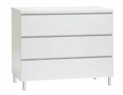 Leo-Matti Ojala Oy VIIVA Lipasto 92 Cm Matala -Huonekalu kauppa viiva lipasto levea 3ltk metallijalat