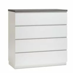 Leo-Matti Ojala Oy VIIVA Lipasto 92 Cm Korkea -Huonekalu kauppa viiva lipasto levea 4ltk sokkeli antrasiitti