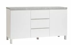 Leo-Matti Ojala Oy VIIVA Senkki 137 Cm Matala -Huonekalu kauppa viiva senkki 2 3 alumiinijalat harmaa