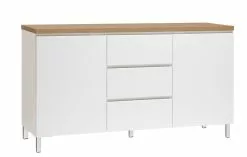 Leo-Matti Ojala Oy VIIVA Senkki 137 Cm Matala -Huonekalu kauppa viiva senkki 2 3 metallijalat tammi