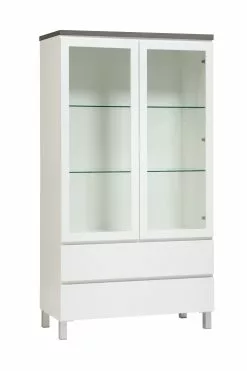 Leo-Matti Ojala Oy VIIVA Vitriini 92 Cm -Huonekalu kauppa viiva vitriini alumiinijalat antrasiitti