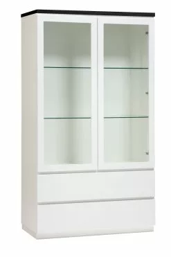 Leo-Matti Ojala Oy VIIVA Vitriini 92 Cm -Huonekalu kauppa viiva vitriini sokkeli musta