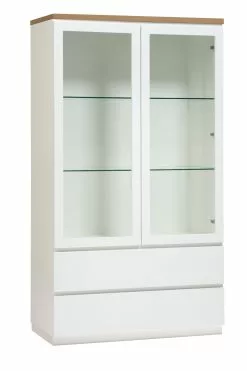 Leo-Matti Ojala Oy VIIVA Vitriini 92 Cm -Huonekalu kauppa viiva vitriini sokkeli tammi